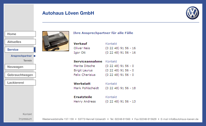 Autohaus-Lven-Screenshot